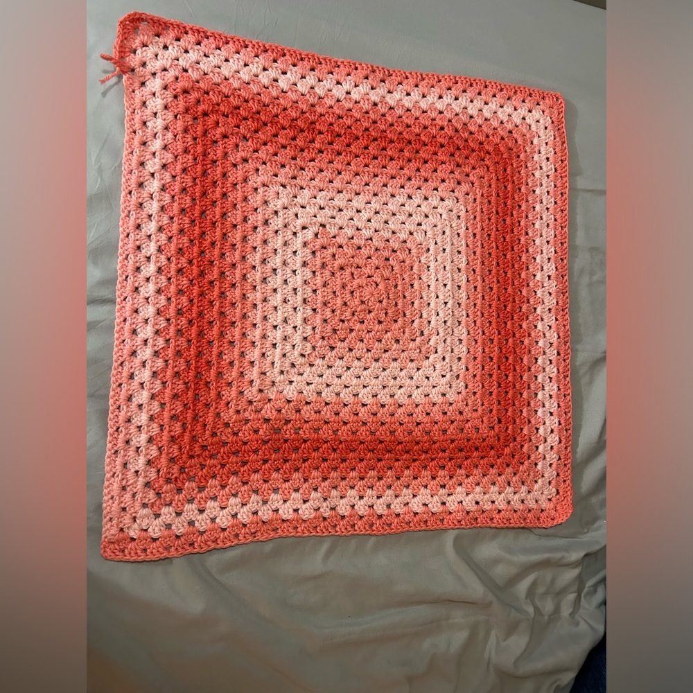 handmade crochet blanket